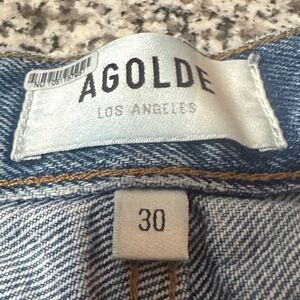 Agolde Classic Blue Jeans